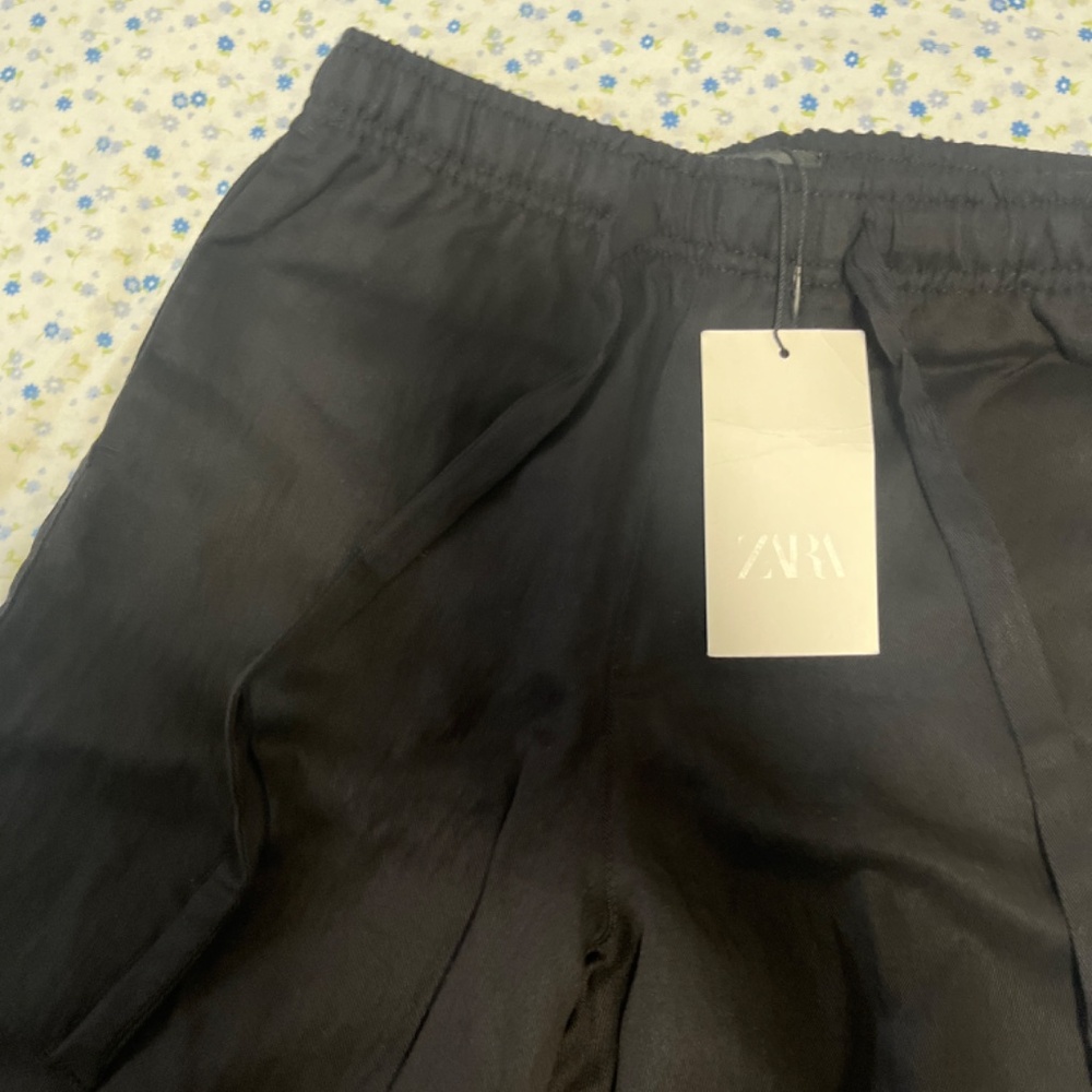 Zara black trousers. NEVER WORN BEFORE!!! brand new - Picture 2 of 4